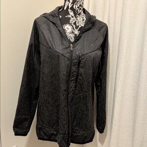 Nike Black Textured Utility Jacket for Women